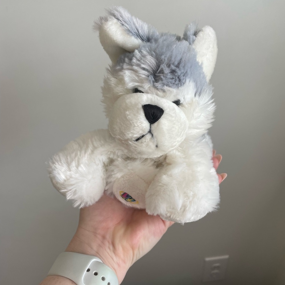 Plush Husky Dog Toy WEBKINZ